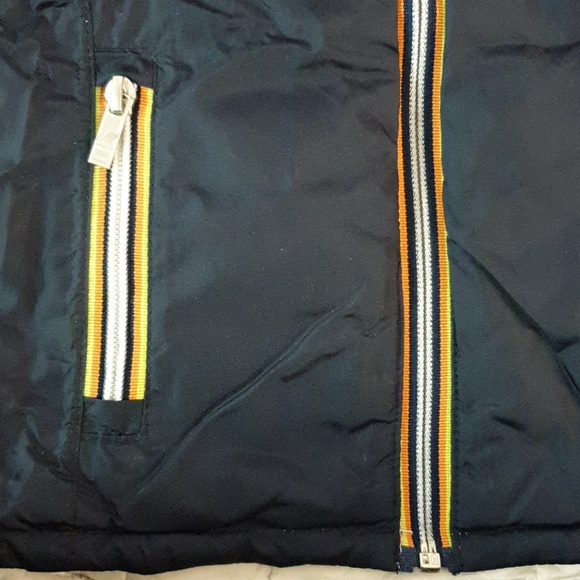 K-way waterproof reversible down puffer vest - Picture 3 of 8